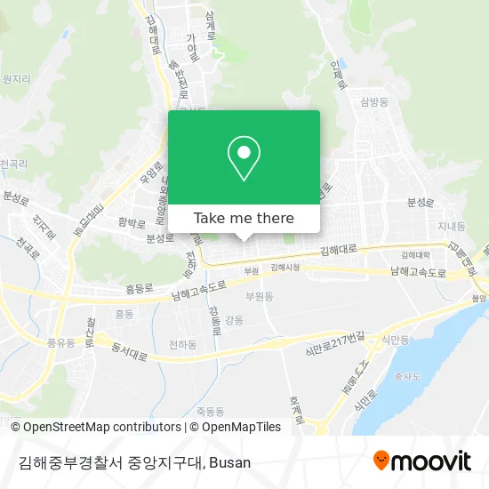 김해중부경찰서 중앙지구대 map