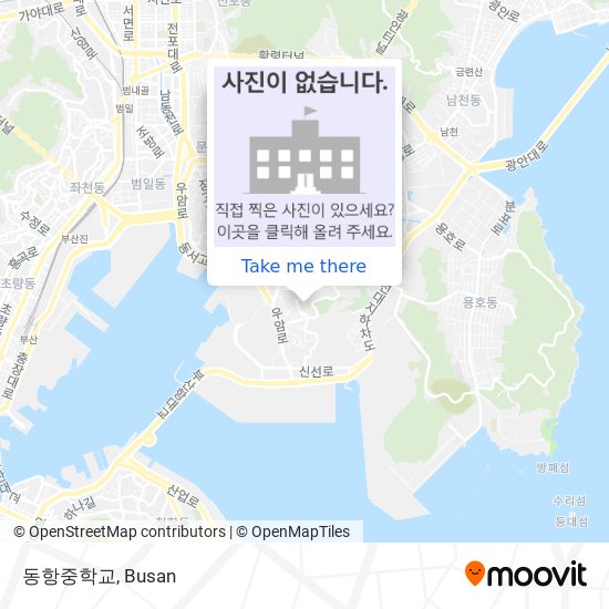동항중학교 map
