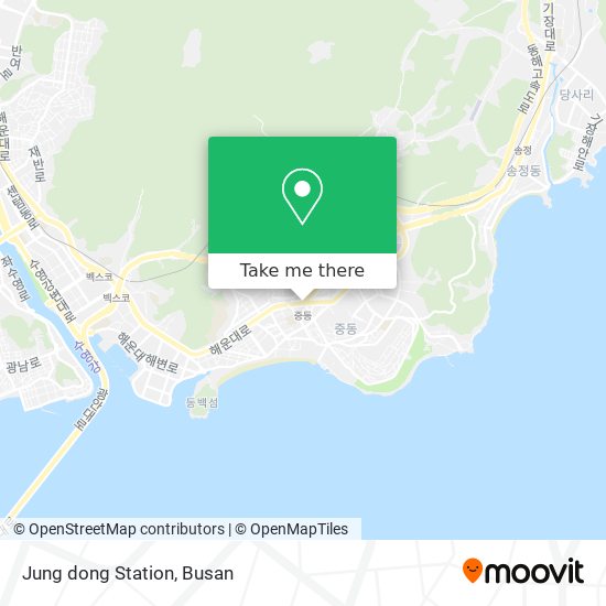 Jung dong Station map