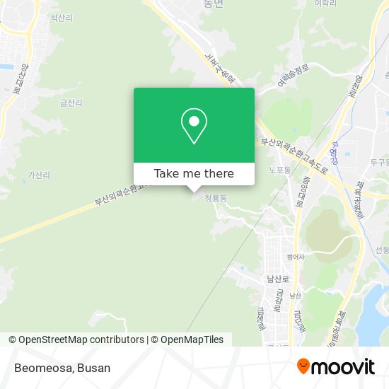 Beomeosa map