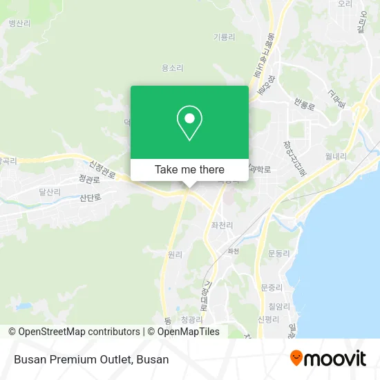 Busan Premium Outlet map