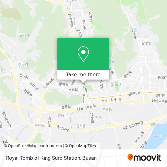 Royal Tomb of King Suro Station map