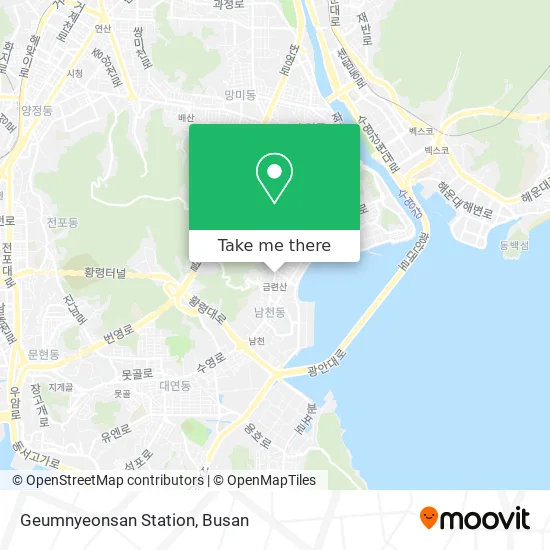 Geumnyeonsan Station map