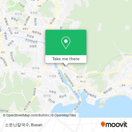 소문난칼국수 map