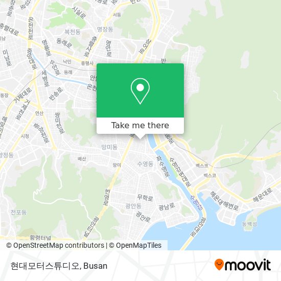 현대모터스튜디오 map