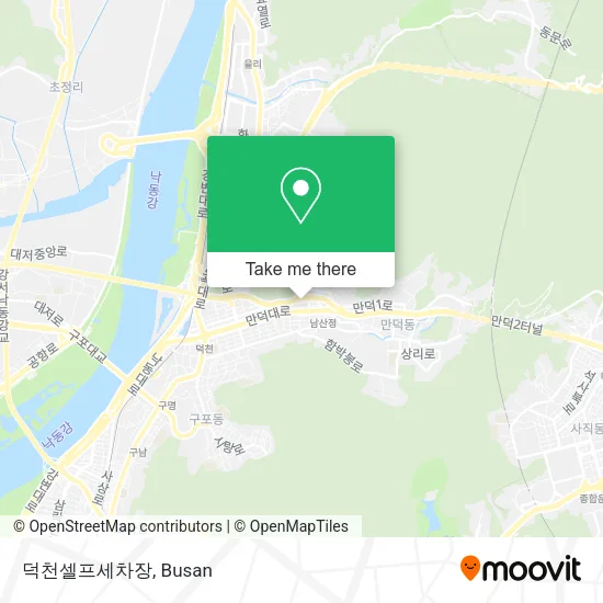 덕천셀프세차장 map