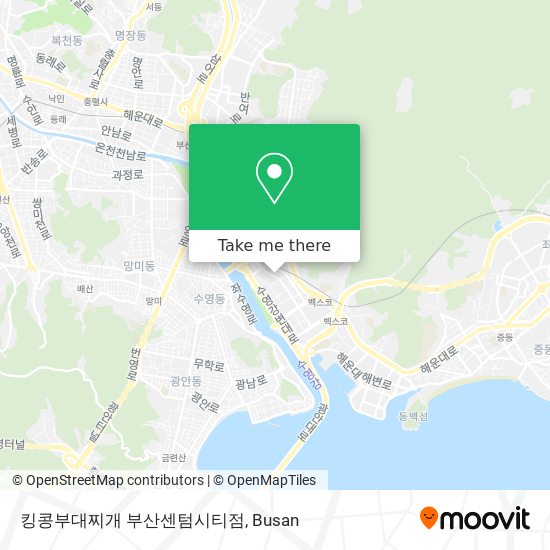 킹콩부대찌개 부산센텀시티점 map