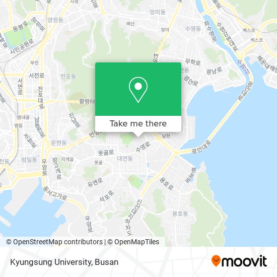 Kyungsung University map
