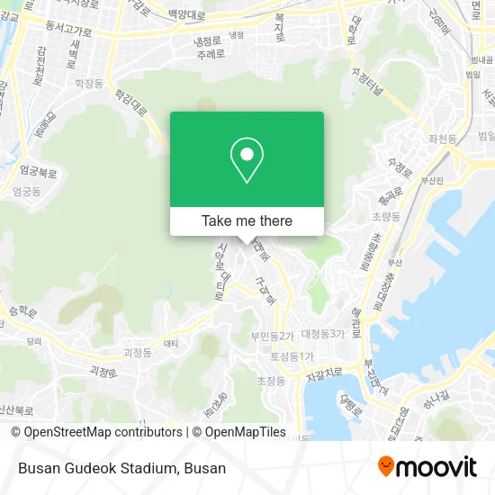 Busan Gudeok Stadium map