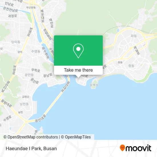 Haeundae I Park map