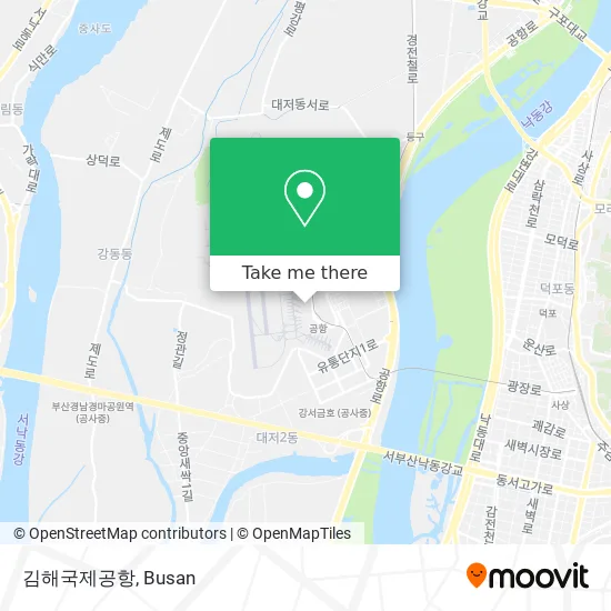 김해국제공항 map