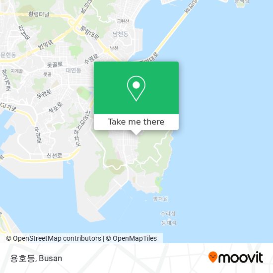 용호동 map