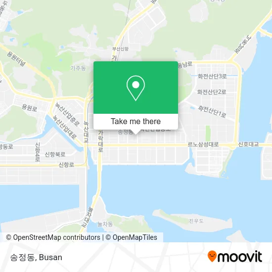 송정동 map