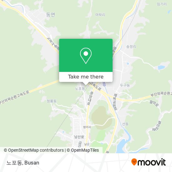노포동 map