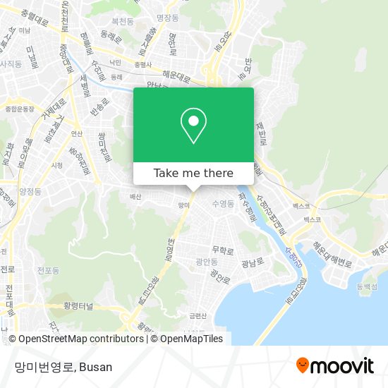 망미번영로 map
