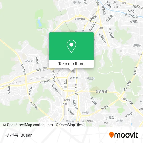 부전동 map