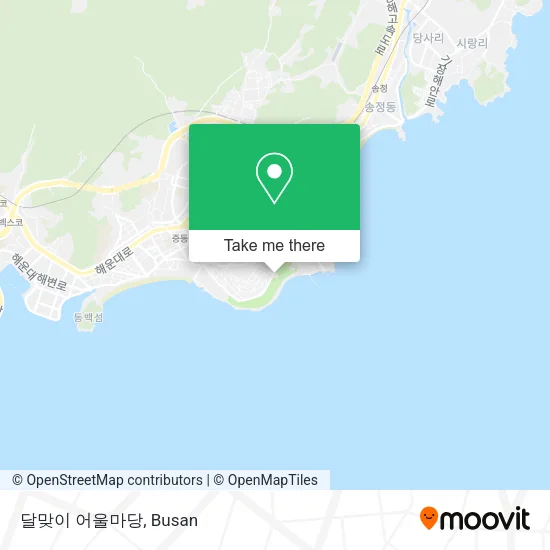 달맞이 어울마당 map