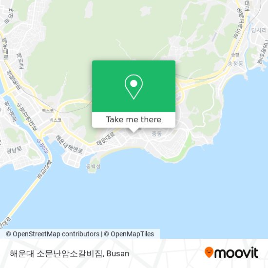 해운대 소문난암소갈비집 map