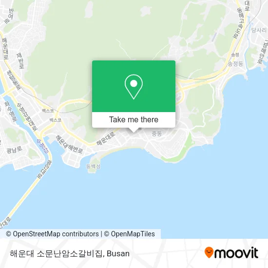 해운대 소문난암소갈비집 map