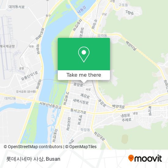 롯데시네마 사상 map