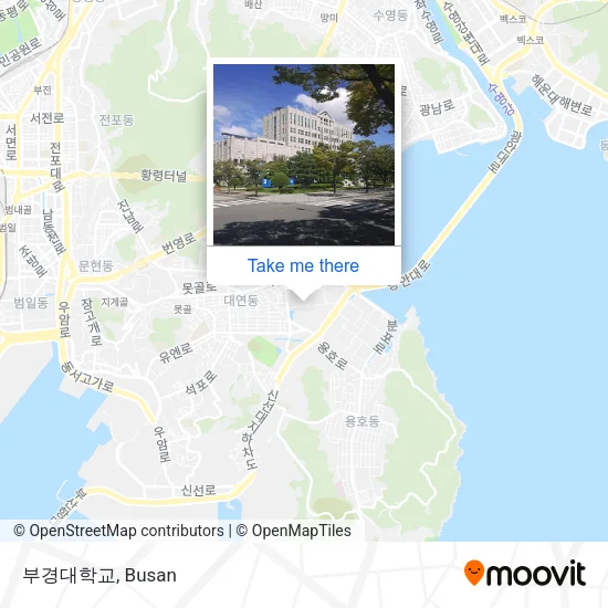 부경대학교 map