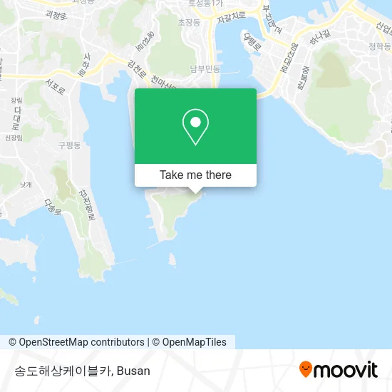 송도해상케이블카 map