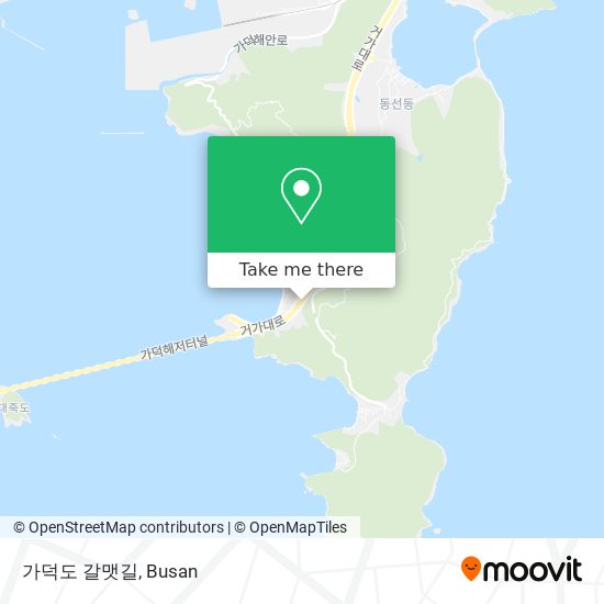 가덕도 갈맷길 map