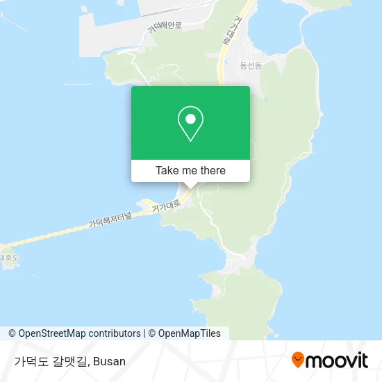 가덕도 갈맷길 map