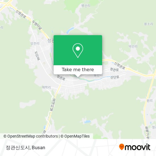 정관신도시 map