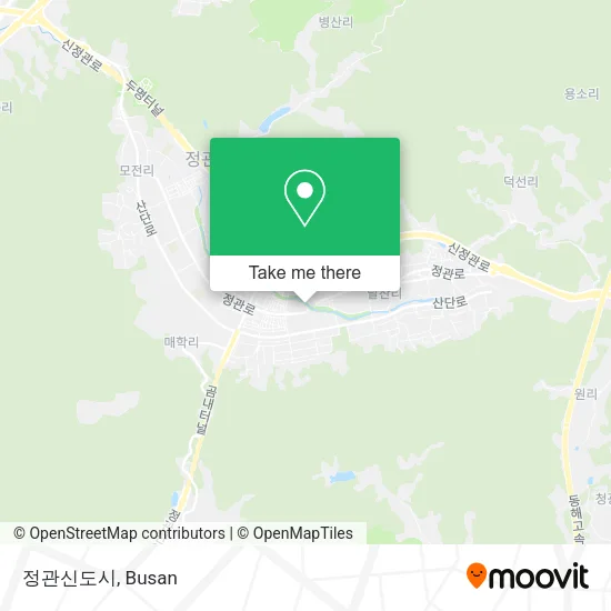 정관신도시 map