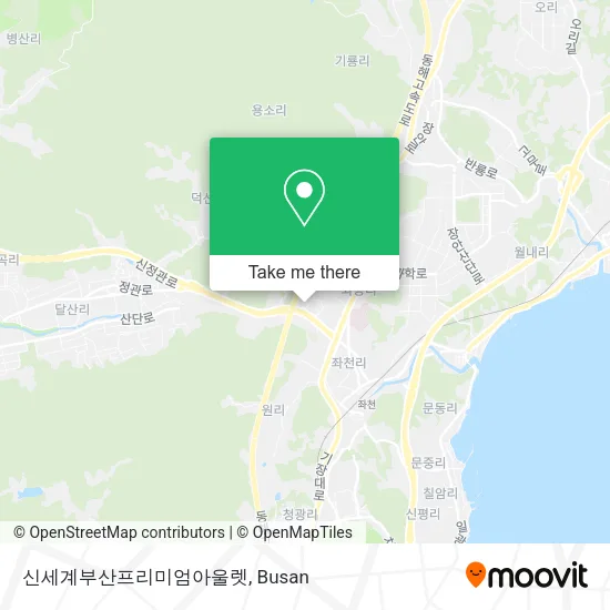신세계부산프리미엄아울렛 map