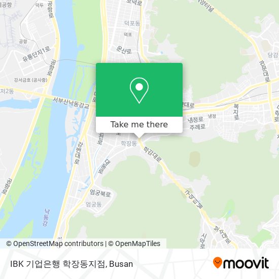IBK 기업은행 학장동지점 map