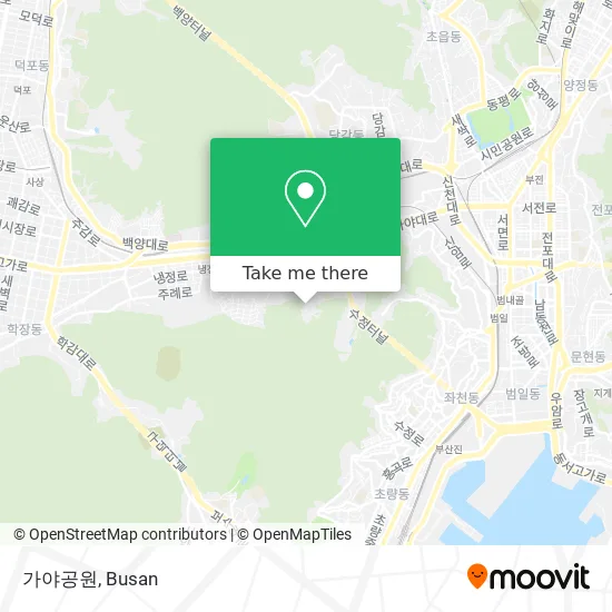 가야공원 map