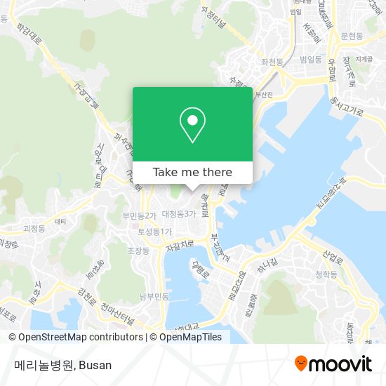 메리놀병원 map