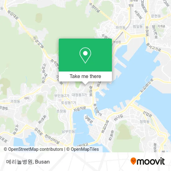 메리놀병원 map