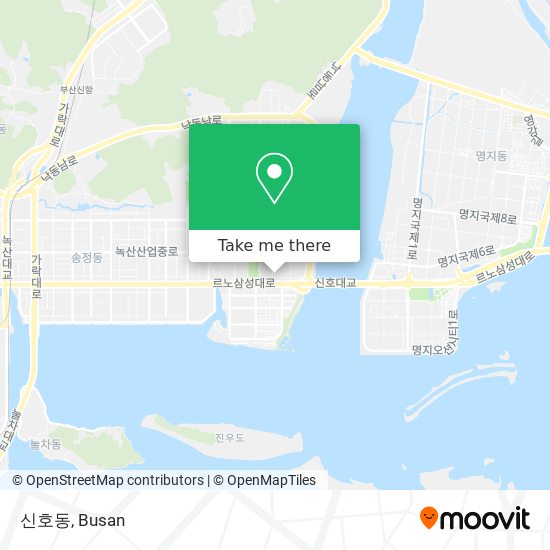 신호동 map