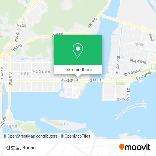 신호동 map