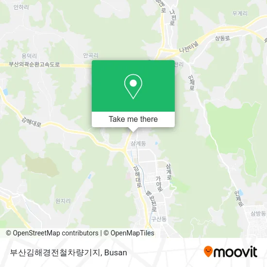 부산김해경전철차량기지 map