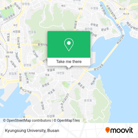 Kyungsung University map