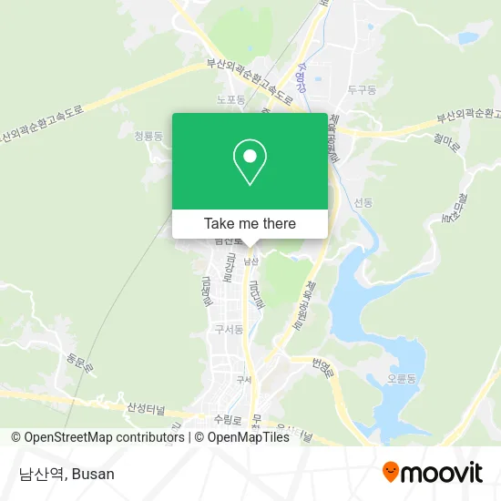 남산역 map