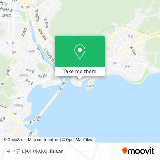 오르듀 타이 마사지 map