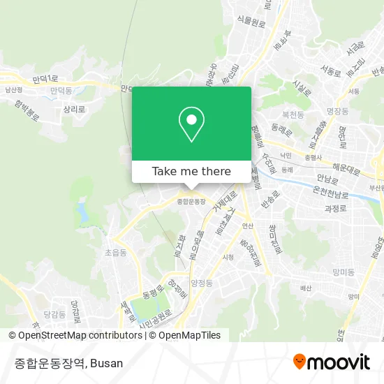 종합운동장역 map