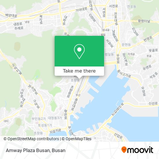 Amway Plaza Busan map