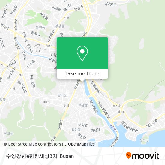 수영강변e편한세상3차 map