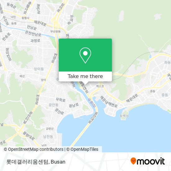 롯데갤러리움센텀 map