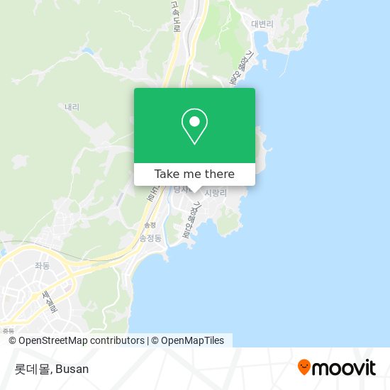 롯데몰 map