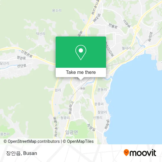 장안읍 map
