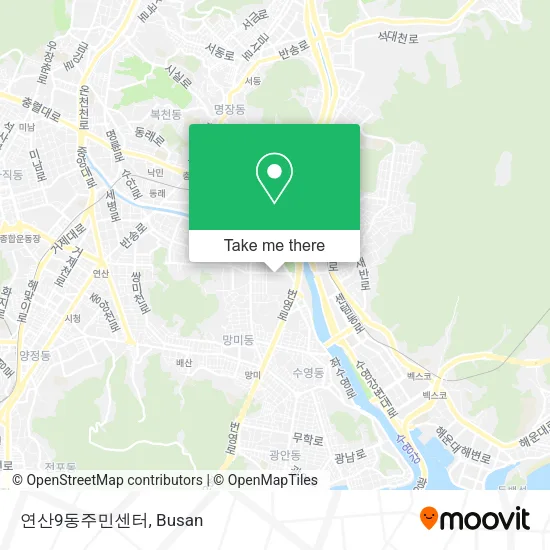 연산9동주민센터 map