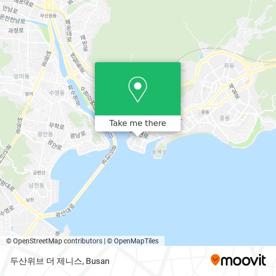 두산위브 더 제니스 map