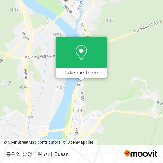 동원역 삼정그린코아 map